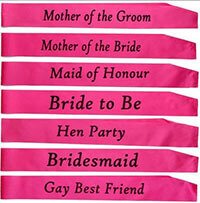 Hen Party Sash HPS-002 from Glorycarnival